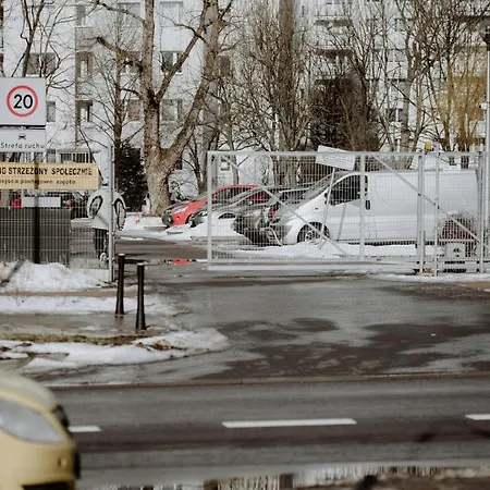 公寓 The Pearl Of Warsaw-subwaystop&free Parking