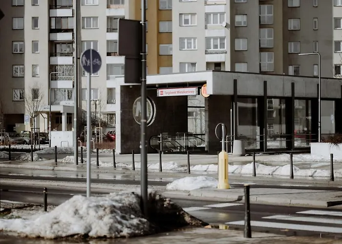The Pearl Of Warsaw-subwaystop&free Parking Lejlighed